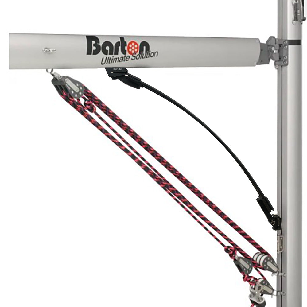 Barton Marine Boomstrut – Dinghy - Black for Boats Up To 16"