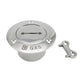 Whitecap Pipe Deck Fill with Key - 2" Pipe (Gas)