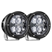RIGID Industries 360-Series RGBW 4" Offroad Spot Beam with RGBW Backlight Pods - Set of 2