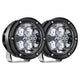 RIGID Industries 360-Series RGBW 4" Offroad Spot Beam with RGBW Backlight Pods - Set of 2