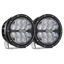 RIGID Industries 360-Series RGBW 6" Offroad Lamp Drive Beam with RGBW Backlight Pods - Set of 2