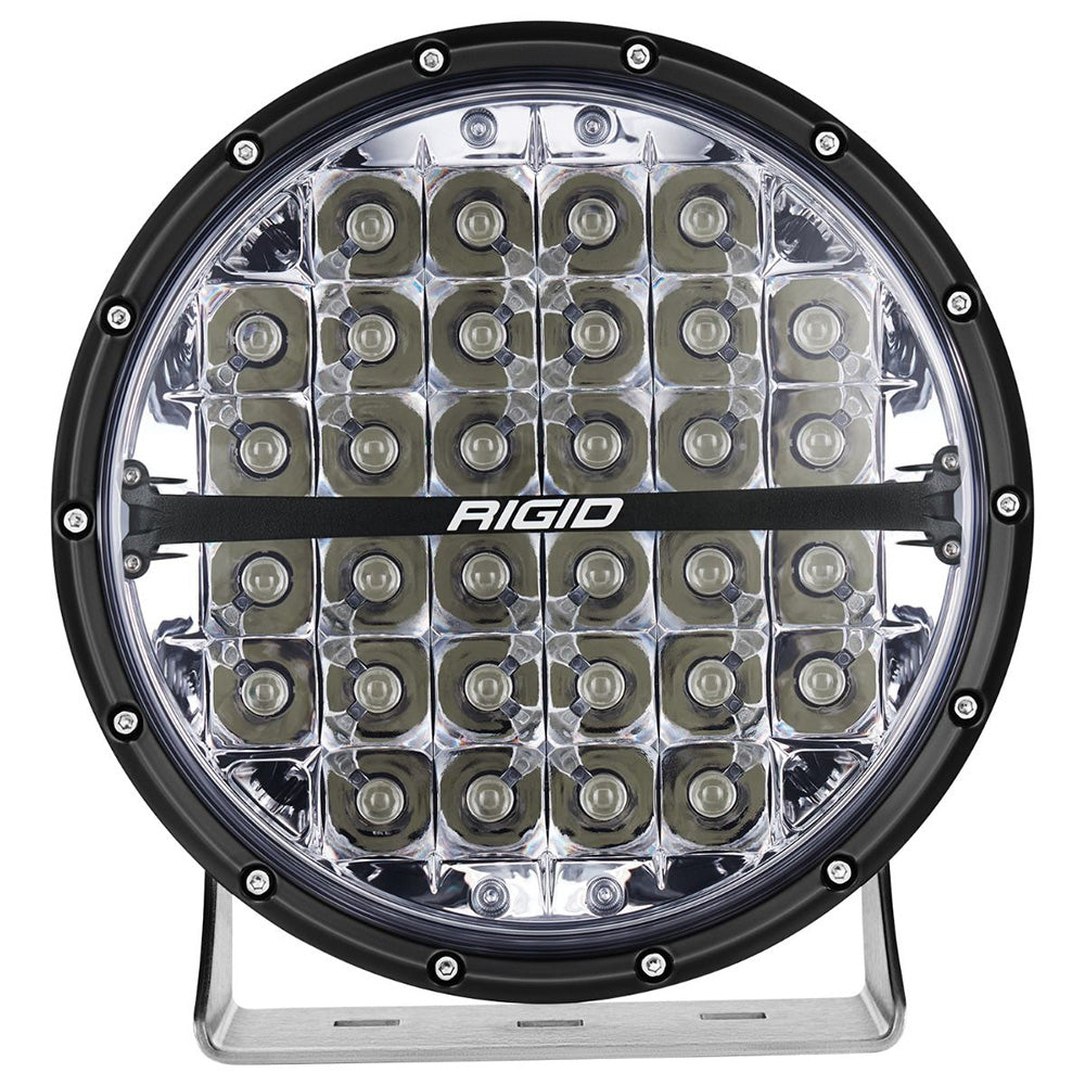 RIGID Industries 360-Series RGBW 9" Offroad Lamp Spot Beam with RGBW Backlight Pods - Single