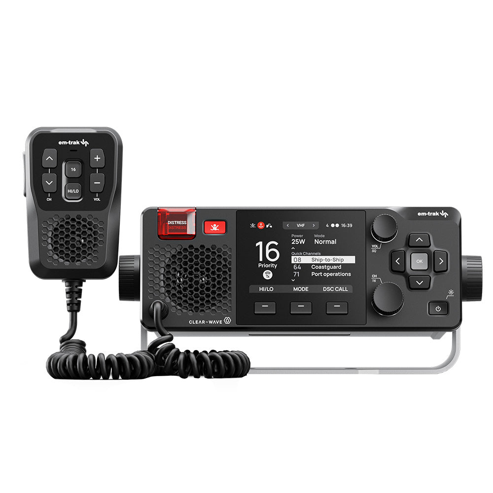 em-trak X100 VHF with Class B AIS