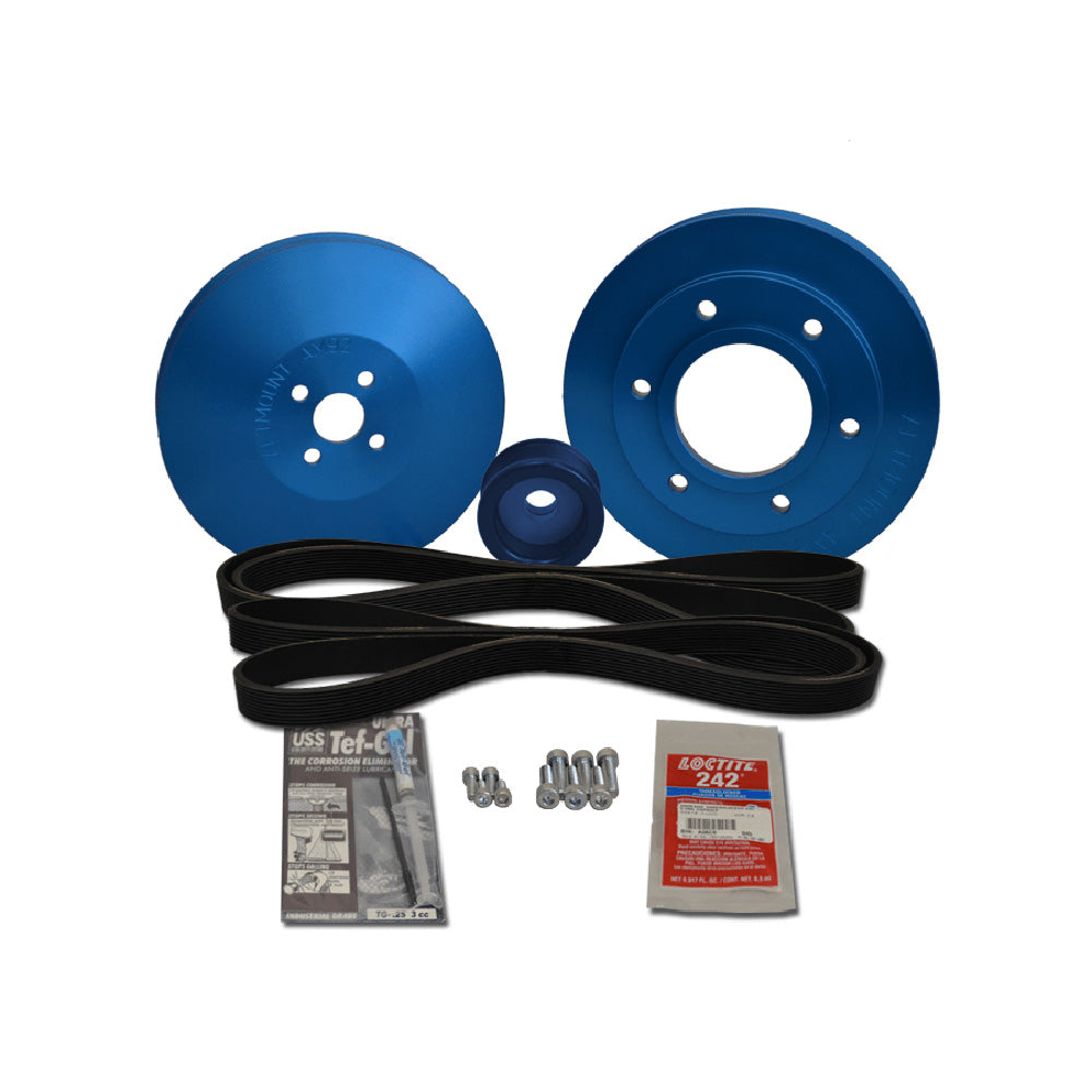 Balmar Pulley Kit for Yanmar 6LY, 6LYA-STP, 6LY2-STP