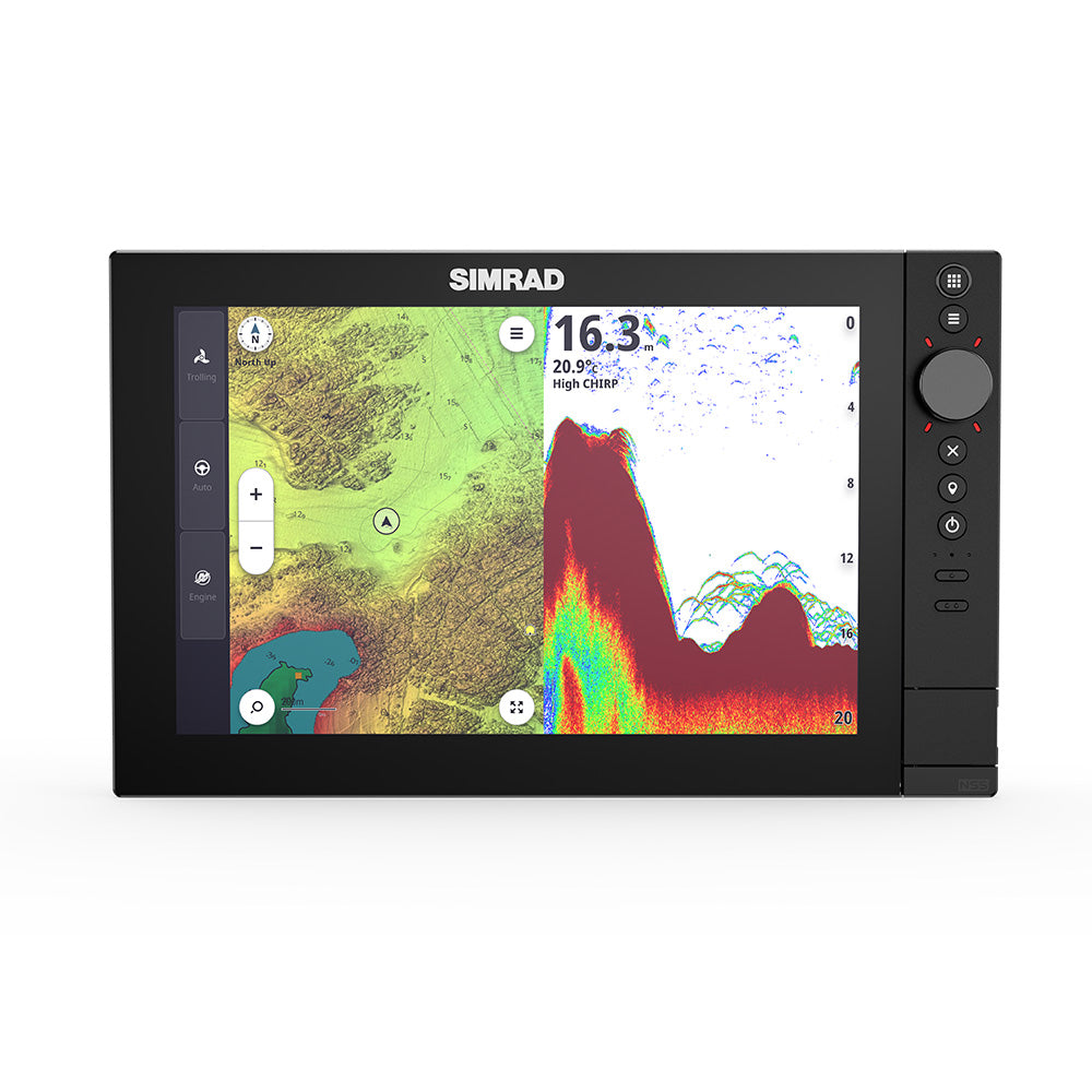 Simrad NSS4-12 12" Combo with U.S. C-MAP