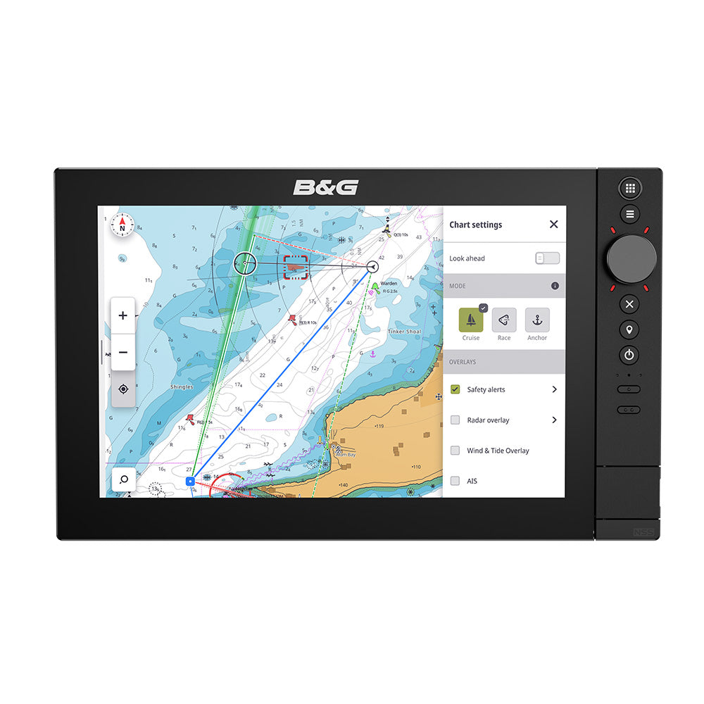 B&G Zeus® SR 12 12" MFD with C-MAP DISCOVER X for US/Canada - No Sonar