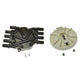 Regitar USA Distributor Cap for 2001 & Newer MCM/MIE 5.0L, 5.7L & 6.2L MPI Engines with ECM 555