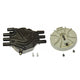 Regitar USA Distributor Cap for 2001 & Newer MCM/MIE 5.0L, 5.7L & 6.2L MPI Engines with ECM 555