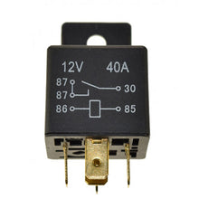 Regitar USA Relay with Tab for Most Engines: 30AMP, 5 Terminal, Single Pole/Double Throw