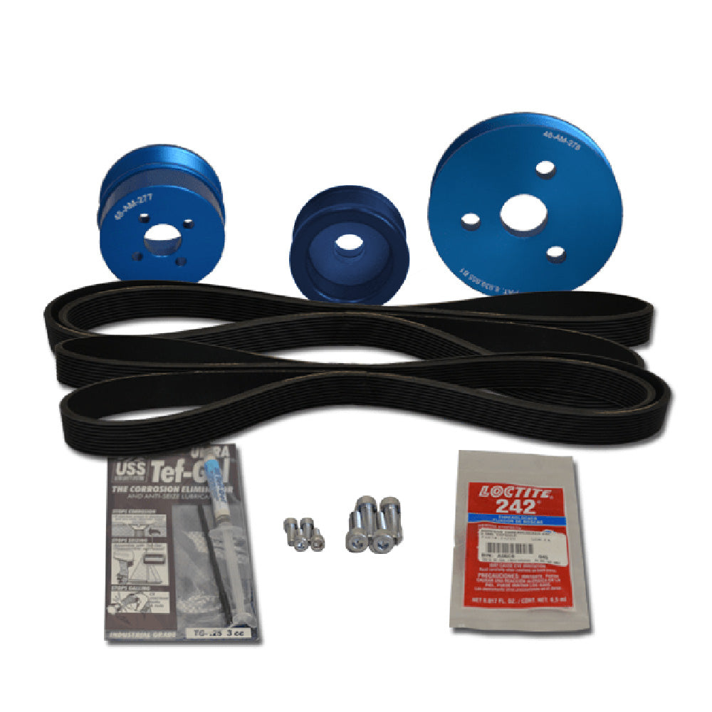 Balmar Pulley Kit for Volvo D2-55, A, B, C, D, E, F