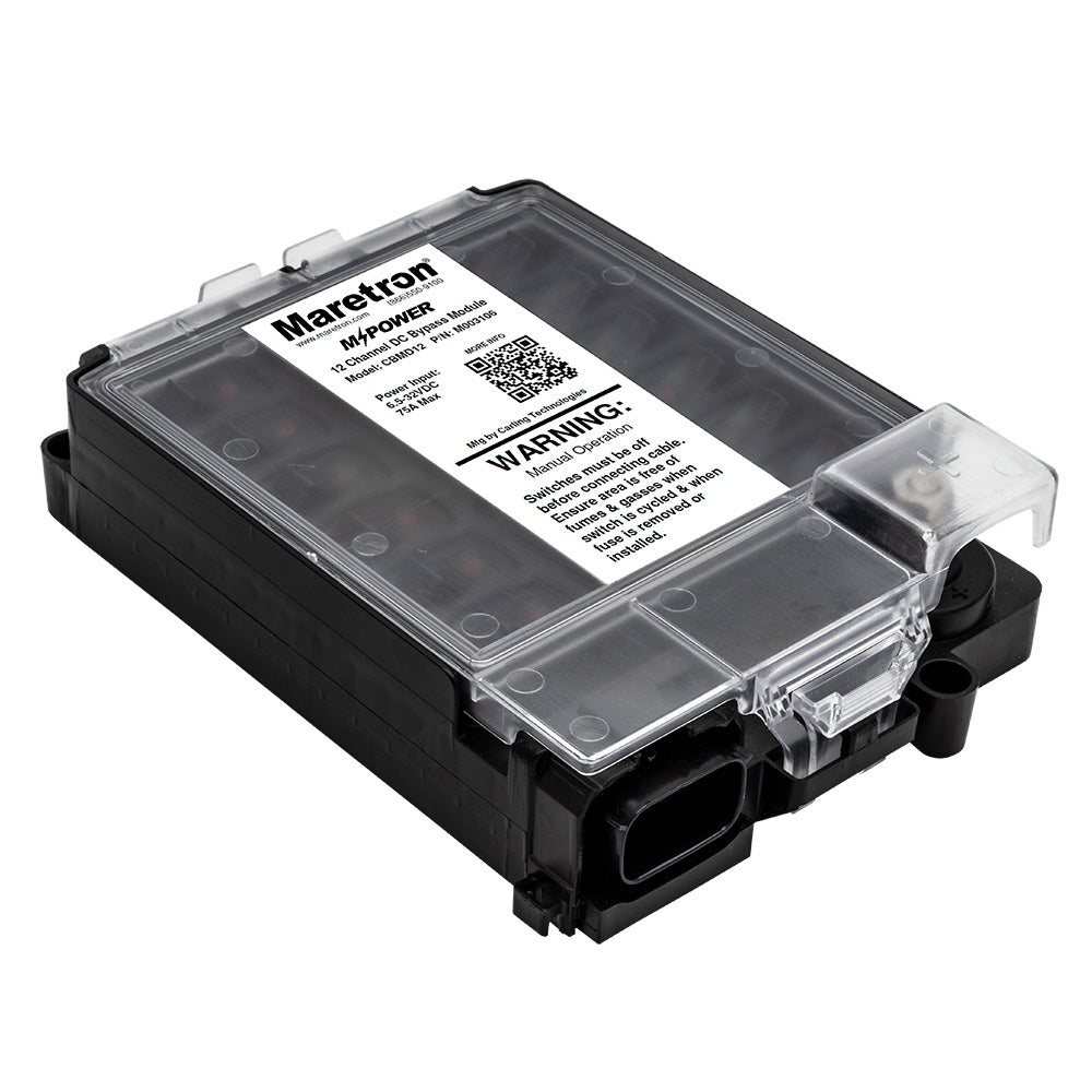 Maretron 12 Circuit Bypass Module NMEA 2K with o Fuse Pack & Jumper Wire