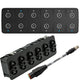 Maretron CKM12 Keypad with CKM to NMEA 2000® Adapter Cable - 0.2M (Horizontal Orientation)