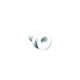 Forespar CF250 Marelon Full Threaded Flush Head Thru Hull with Nut, White 906006