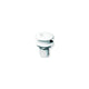 Forespar CF253 Marelon Hose Tailpipe Mushroom Head Thru Hull with Nut, White 906032