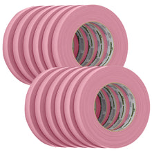 FrogTape CP 325 Medium-High Adhesion Masking Tape - 18MM x 55M x 12-Pack - Pink - Rated for 325°F