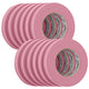 FrogTape CP 325 Medium-High Adhesion Masking Tape - 18MM x 55M x 12-Pack - Pink - Rated for 325°F
