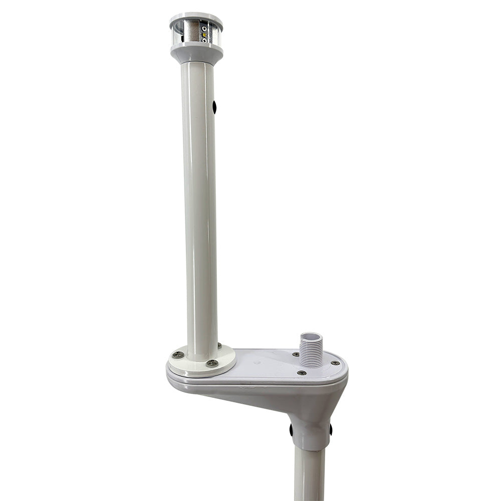 Seaview C5 Certified Light Bar Top with LTBLED12C5 Masthead Light & Threads for GPS