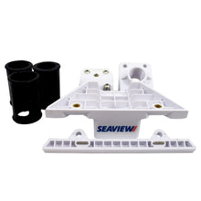Seaview Starlink Mini Mounting Bracket for 1"-1-1/4" Rails - Supplied with Base Bracket for 1"-14 Threaded Base