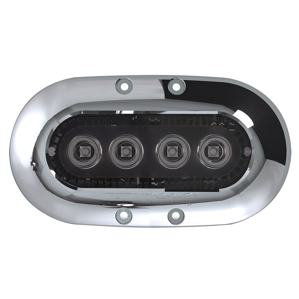 OceanLED X-Series X4 Colours with Stainless Steel Bezel