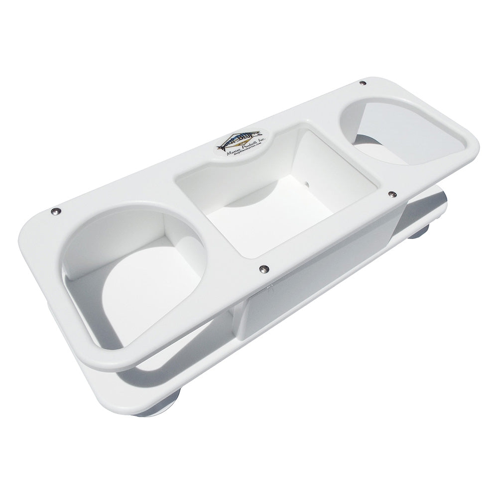 Deep Blue Marine MB-2 Double Cup Holder with Suction Cups