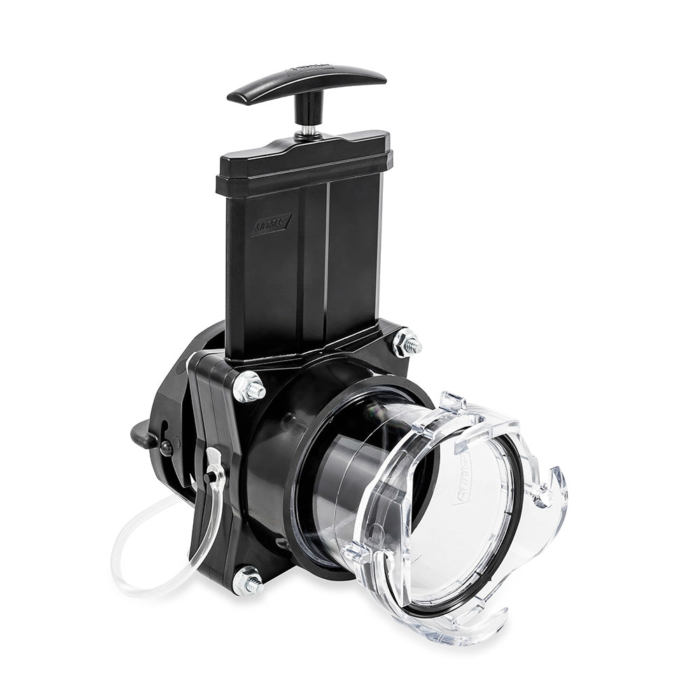 Camco 3" Gate Valve with 3.5" Clear Extension & Cap