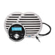 Aquatic AV GP1 Gauge Stereo & Economy 6.5" Speakers - White (Pair)