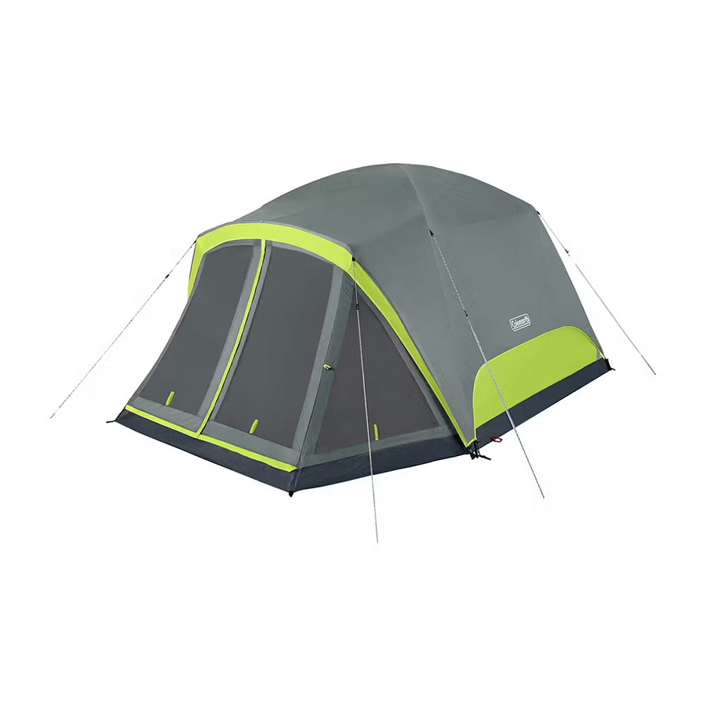 Coleman 6-Person Skydome™ Camping Tent with Screen Room - Rock Grey