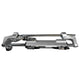 Uflex SilverSteer UC128TS High Performance Cylinder V3 - Angled Offset Link Arm