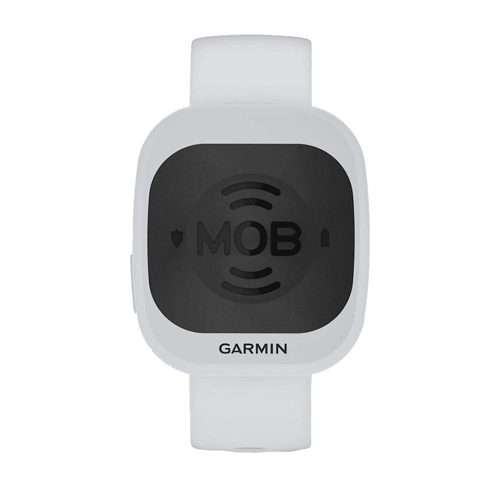 Garmin MOB Tag with White Quick Release Band