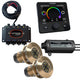 Lumishore EOS TIX404 2 Lights, Hub, LUX Command Center, Display