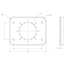 TACO Grand Slam 300 Universal Backing Plate for GS-300 & GS-390 - Pair