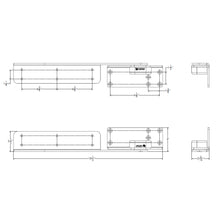 TACO Command Ratchet Hinge - 18-1/2" - 316 Stainless Steel Polished with Hard Stop