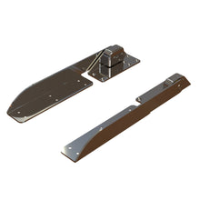 TACO Command Ratchet Hinge - 18-1/2" - 316 Stainless Steel Polished with Hard Stop