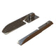 TACO Command Ratchet Hinge - 18-1/2" - 316 Stainless Steel Polished with Hard Stop