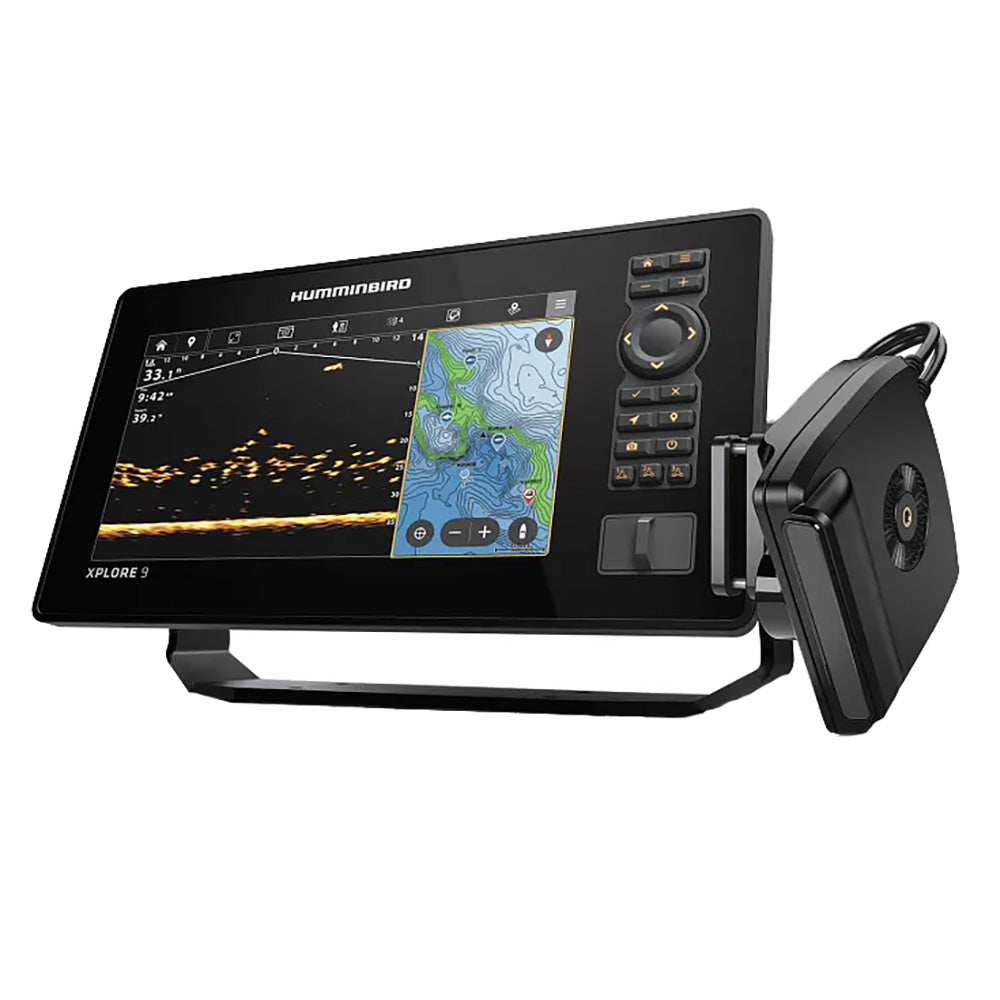 Humminbird ICE XPLORE 9" MEGA Live 2 Bundle
