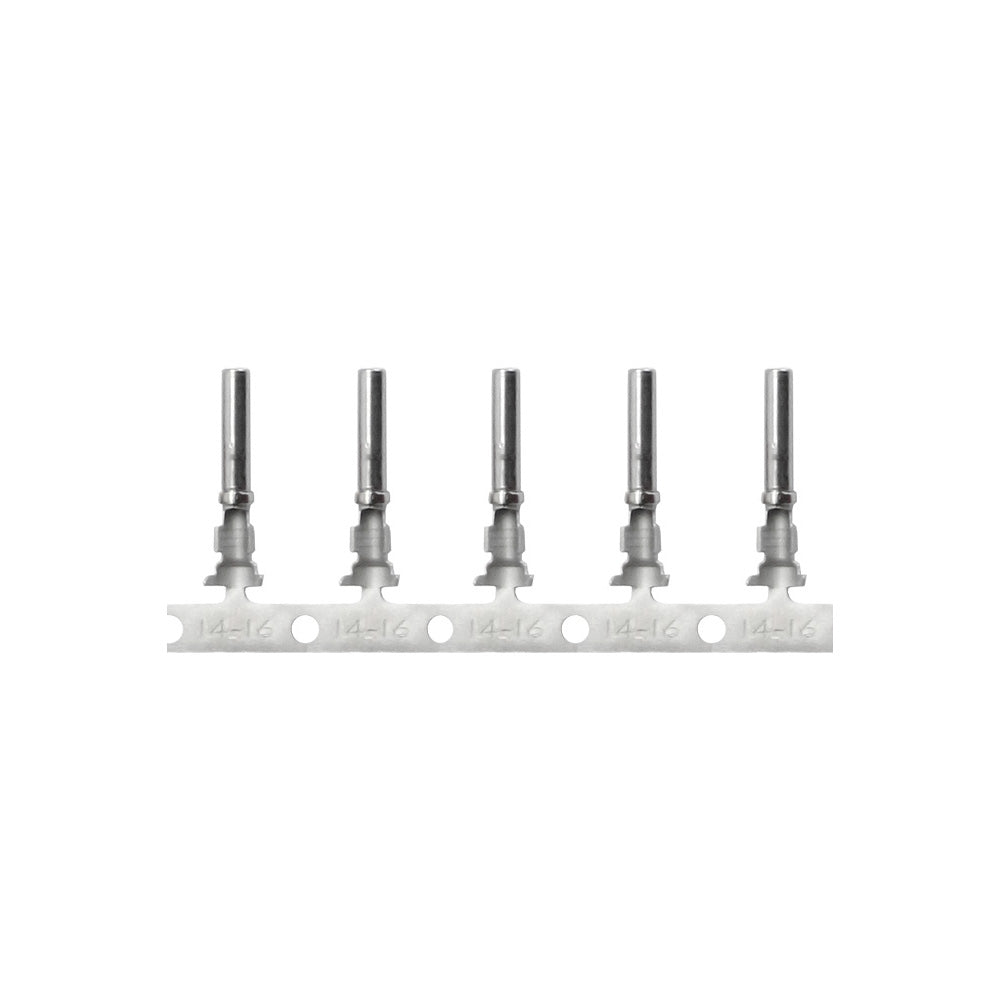 Pacer Deutsch Stamped & Formed Contacts for 14-18 AWG Wire - Socket Cavity Style - 25 Pack