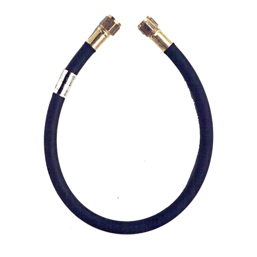 Trident Marine 20' High-Pressure Supply Hose with 3/8" Female Swivel Flare Fitting on Each End