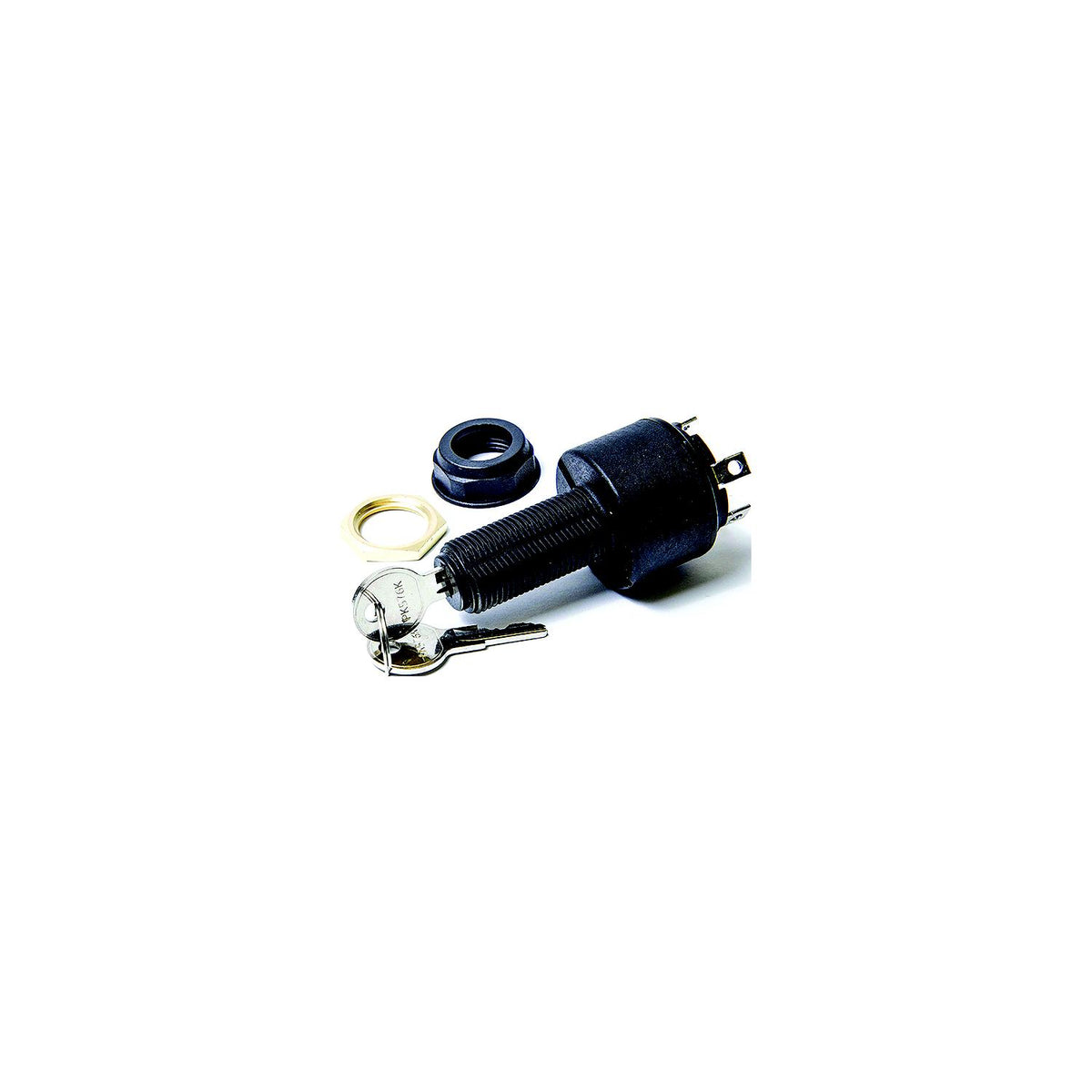Sierra Magneto 3 Position 11/8" Polyester 5 Screw Terminal 12V 15 Amp Ignition Starter Switch