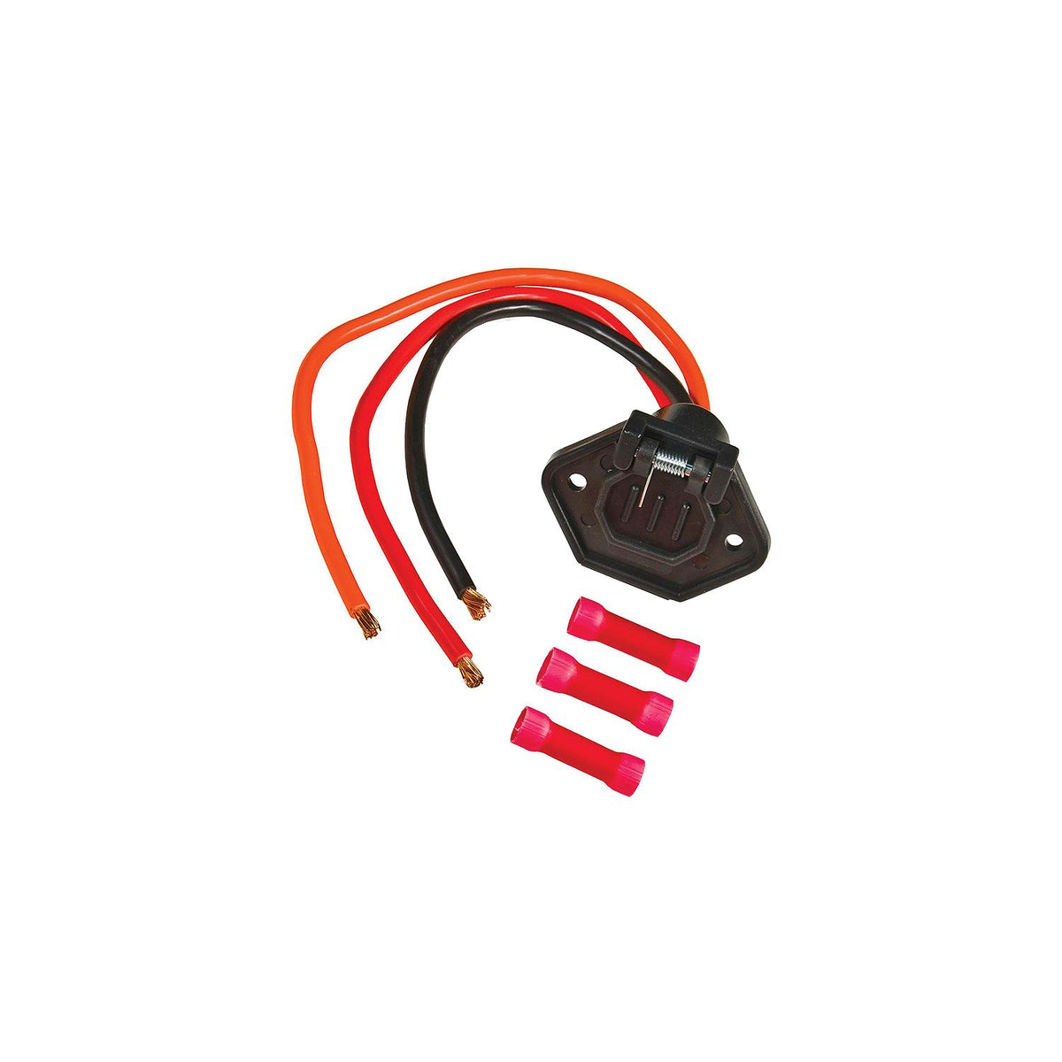 Sierra Male Boat SideTrolling Motor Plug 8Ga 24V 3 Wire