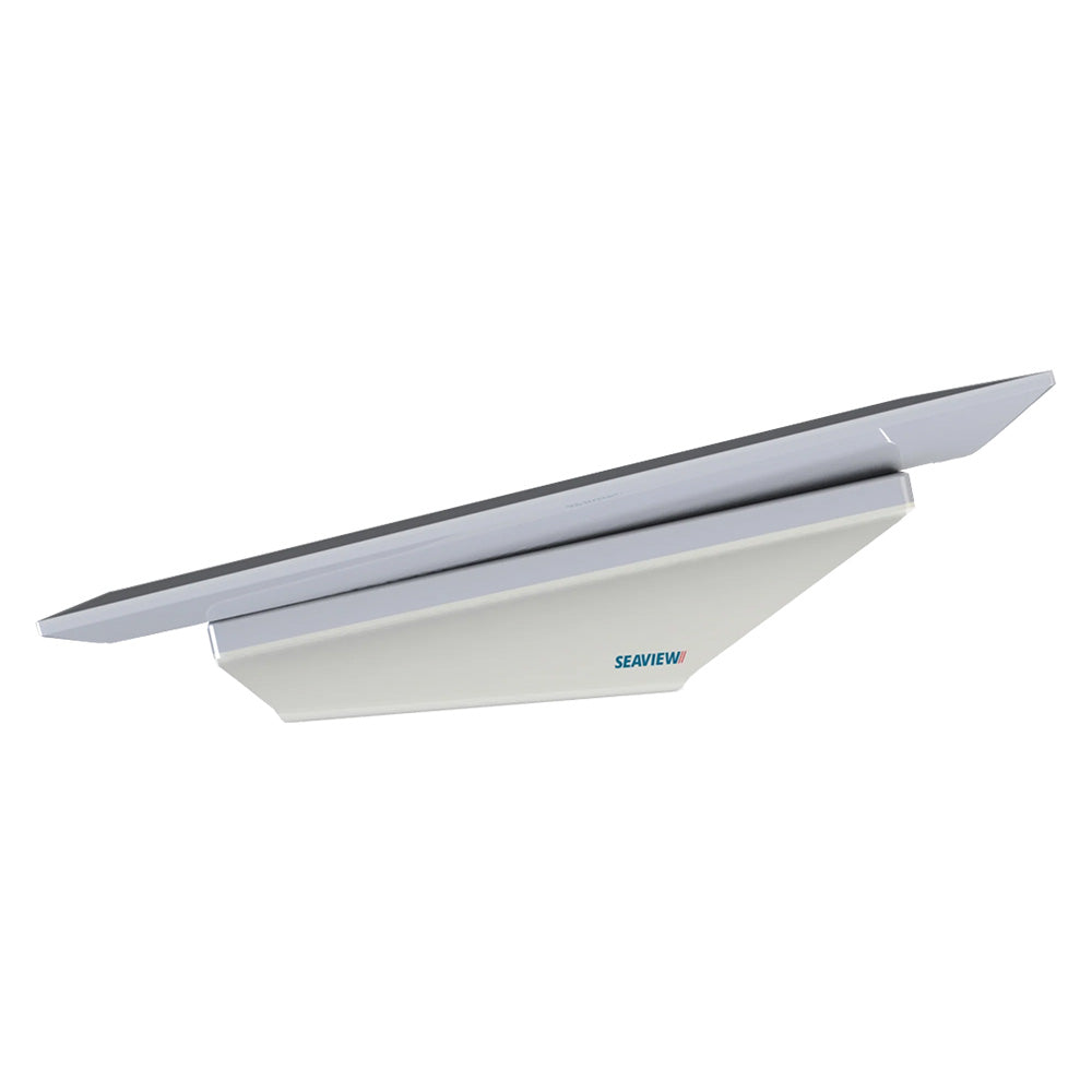 Seaview Performance Gen 3 Starlink Antenna Mount with 8 Degree Wedge Base - White