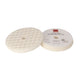 RUPES Velcro Waffle Ultra-Fine Polishing Foam Pad for Rotary Polishers 180mm - White