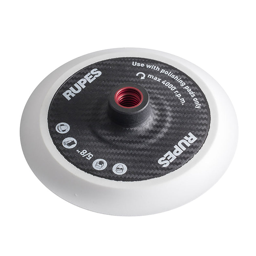 RUPES Backing Pad 150mm/6" Velcro with 5/8" Female Thread