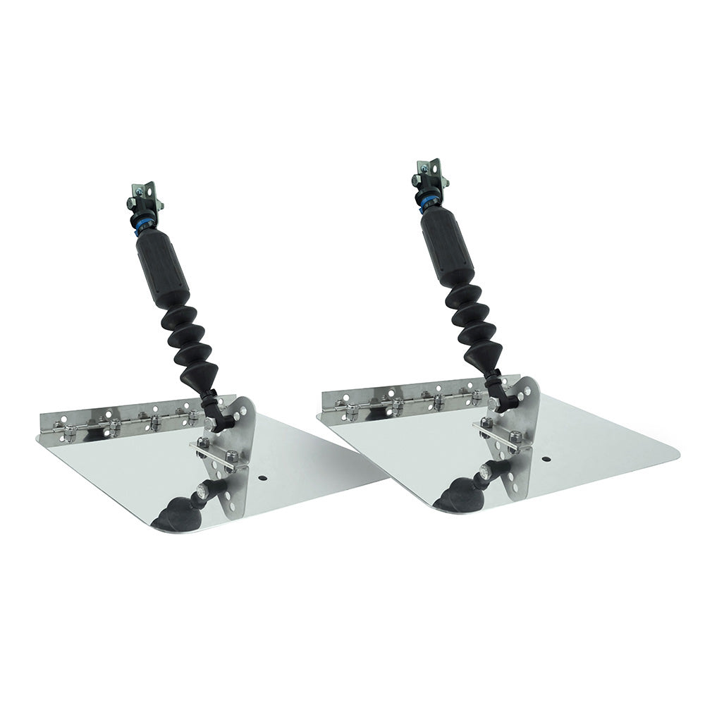 Lectrotab Smart Tab Trim Tabs by Lectrotab 12" X 9" for 12'-18' Boats with 60-150 HP