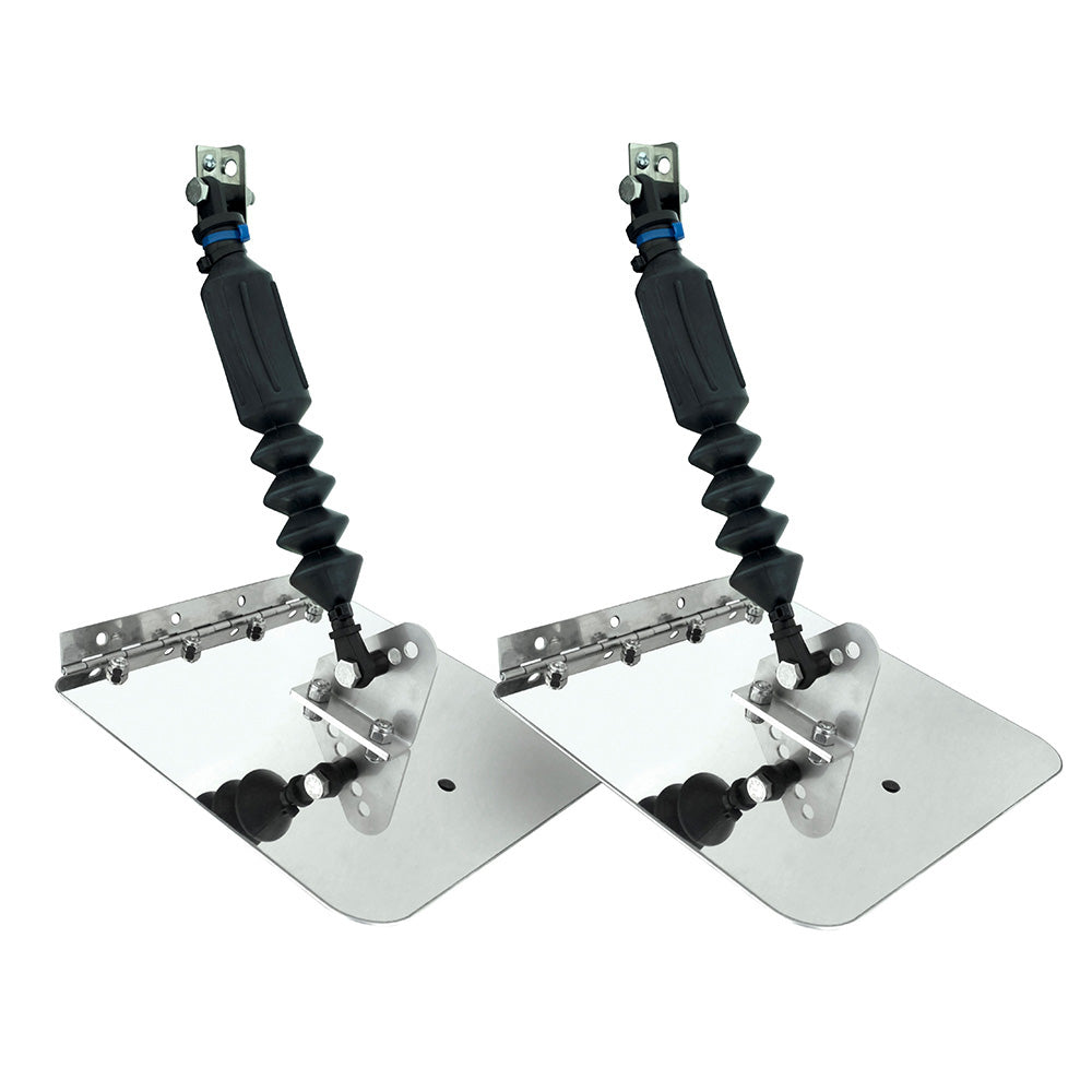 Lectrotab Smart Tab Trim Tabs by Lectrotab 9" X 8" for 13'-15' Boats with 30-40 HP