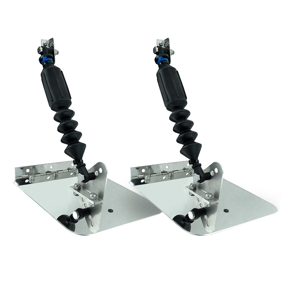 Lectrotab Smart Tab Trim Tabs by Lectrotab 7" x 8" for 10'-12' Boats with 20-25 HP