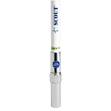 Scout 8' QuickFit White VHF Antenna with 5M Cable + FME Quick 6 Foam Filled 6db Solid Brass & Copper Element