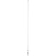Scout 8' QuickFit White VHF Antenna with 5M Cable + FME Quick 6 Foam Filled 6db Solid Brass & Copper Element