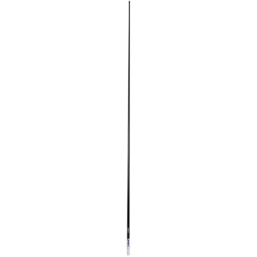Scout 8' QuickFit Black VHF Antenna with 5M Cable + FME Quick 6 Foam Filled 6db Solid Brass & Copper Element