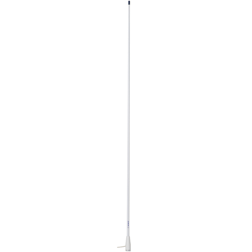 Scout 5' White VHF Antenna 3dB Nylon Ferrule with 5M RG-58 Coax KS-22