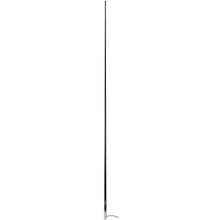 Scout 8' Black VHF Antenna 6dB Stainless Steel Ferrule with 5M RG-58 Coax Includes PL-259 KS-42